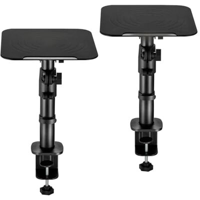 myWall my wall HS30L Universele tafelstandaard voor luidsprekers, helling +/-15° bij belasting tot 15 kg, zwart, 2 luidsprekerhouders myWall my wall HS30L Universele tafelstandaard voor luidsprekers, helling +/-15° bij belasting tot 15 kg, zwart, 2 luidsprekerhouders