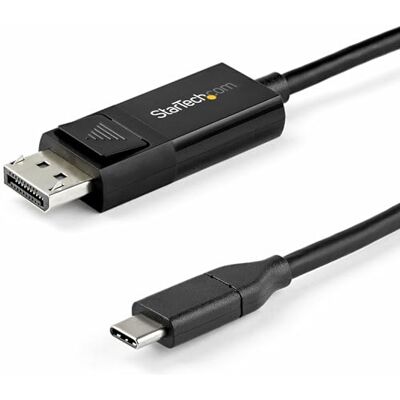 StarTech . com CDP2DP142MBD USB Type-C naar DisplayPort 1.4 kabel (bidirectioneel) 2 m USB-C naar DP adapter StarTech . com CDP2DP142MBD USB Type-C naar DisplayPort 1.4 kabel (bidirectioneel) 2 m USB-C naar DP adapter