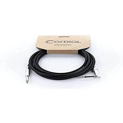 Cordial Gitaarkabel jack 1,5 m recht/schuin Cordial Gitaarkabel jack 1,5 m recht/schuin