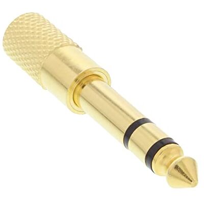 InLine 99305 6,3 mm m 3,5 mm f zwart kabel en adapter (6,3 mm m, 3,5 mm f, zwart) InLine 99305 6,3 mm m 3,5 mm f zwart kabel en adapter (6,3 mm m, 3,5 mm f, zwart)