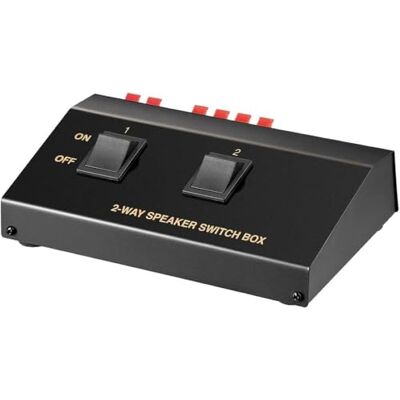 goobay 60928 schakelaar voor luidspreker, zwart goobay 60928 schakelaar voor luidspreker, zwart