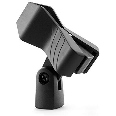Tiger MCA88-BK universele microfoonclip Hoogwaardige veerclip voor microfoon zwart Tiger MCA88-BK universele microfoonclip Hoogwaardige veerclip voor microfoon zwart