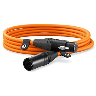 RØDE XLR-3 Premium XLR-kabel (3 m, oranje) RØDE XLR-3 Premium XLR-kabel (3 m, oranje)