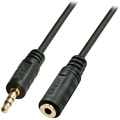LINDY Audiokabel premium stereo jack plug 3,5 mm stekker op bus, 3 m LINDY Audiokabel premium stereo jack plug 3,5 mm stekker op bus, 3 m