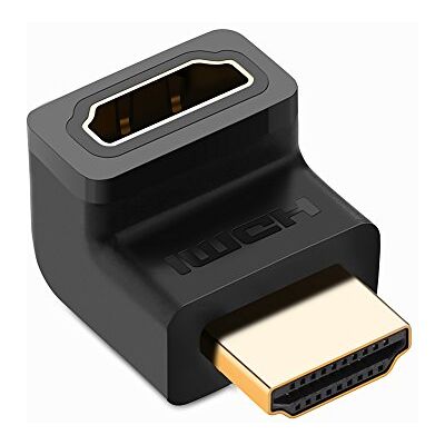 UGREEN HDMI-adapter mannelijk naar vrouwelijk met rechte hoek 270 graden hoge snelheid UGREEN HDMI-adapter mannelijk naar vrouwelijk met rechte hoek 270 graden hoge snelheid