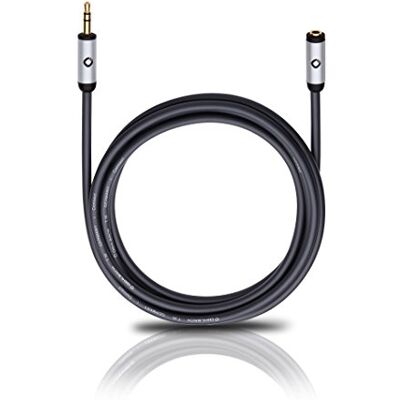 OEHLBACH 60036 i-Connect kabel 3,5 mm jack mannelijk 3,5 mm jack vrouwelijk 5 m zwart OEHLBACH 60036 i-Connect kabel 3,5 mm jack mannelijk 3,5 mm jack vrouwelijk 5 m zwart