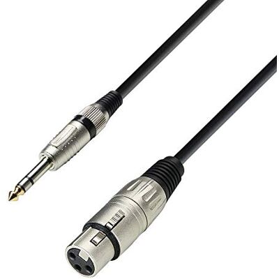 Adam Hall 3 STAR BFV 0300 symmetrische kabel XLR vrouwelijk naar TRS-jack 3 m Adam Hall 3 STAR BFV 0300 symmetrische kabel XLR vrouwelijk naar TRS-jack 3 m