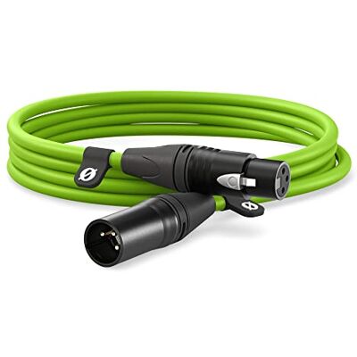RØDE XLR-3 Premium XLR-kabel (3 m, groen) RØDE XLR-3 Premium XLR-kabel (3 m, groen)