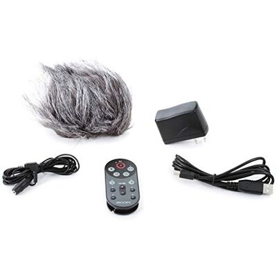 Zoom APH-6 accessoireset voor H6 recorder windscherm, afstandsbediening en voedingsadapter voor podcast, muziek en video Zoom APH-6 accessoireset voor H6 recorder windscherm, afstandsbediening en voedingsadapter voor podcast, muziek en video