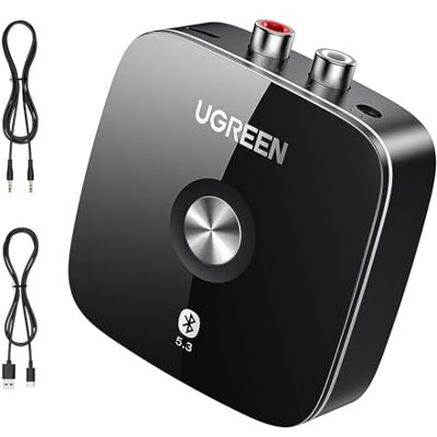 UGREEN Bluetooth 5.3 ontvanger Bluetooth Audio Adapter voor HiFi-systeem UGREEN Bluetooth 5.3 ontvanger Bluetooth Audio Adapter voor HiFi-systeem