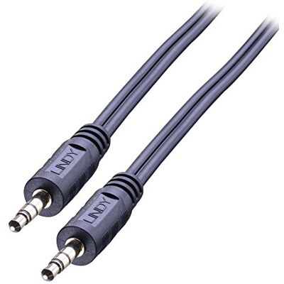 LINDY audiokabel premium 2 x jackplug 3,5 mm 3 m LINDY audiokabel premium 2 x jackplug 3,5 mm 3 m