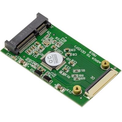 KALEA-INFORMATIQUE mSATA naar ZIF 40 adapter met tafelkleed meegeleverd, ter vervanging van een 40-pins ZIF-schijf door een mSATA SSD KALEA-INFORMATIQUE mSATA naar ZIF 40 adapter met tafelkleed meegeleverd, ter vervanging van een 40-pins ZIF-schijf door een mSATA SSD