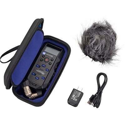 Zoom APH-6E Accessoireset voor H6essential Handy Recorder WSU-1 muts, AD-17 adapter, harde hoes, USB-C kabel voor mobiele opname EU-versie zwart Zoom APH-6E Accessoireset voor H6essential Handy Recorder WSU-1 muts, AD-17 adapter, harde hoes, USB-C kabel voor mobiele opname EU-versie zwart