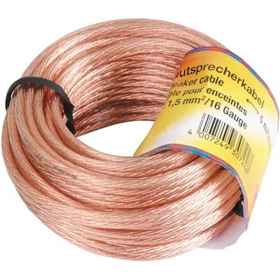 Hama Luidsprekerkabel 2 x 1,5 mm² 10 meter Hama Luidsprekerkabel 2 x 1,5 mm² 10 meter