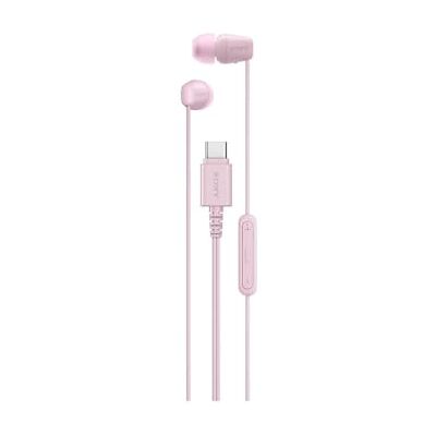 Sony IER‑EX15C USB-C bedrade hoofdtelefoon met microfoon, lichte in-ear hoofdtelefoon voor Android, iPhone, laptop en pc, knoopvrije kabel, helder geluid, perfect voor reizen en een Sony IER‑EX15C USB-C bedrade hoofdtelefoon met microfoon, lichte in-ear hoofdtelefoon voor Android, iPhone, laptop en pc, knoopvrije kabel, helder geluid, perfect voor reizen en een