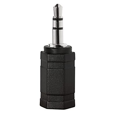 Logilink ACV Electronic CA1102 stereo hoofdtelefoonadapter 3,5 mm jack naar 2,5 mm aansluiting, zwart Logilink ACV Electronic CA1102 stereo hoofdtelefoonadapter 3,5 mm jack naar 2,5 mm aansluiting, zwart