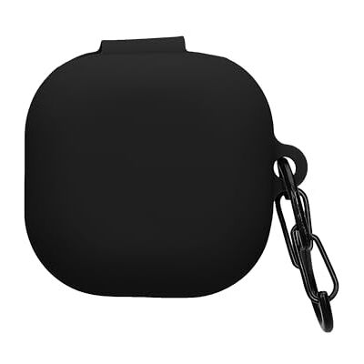 kwmobile Hoofdtelefoonhoes compatibel met Samsung Galaxy Buds FE Siliconen beschermhoes Zwart kwmobile Hoofdtelefoonhoes compatibel met Samsung Galaxy Buds FE Siliconen beschermhoes Zwart