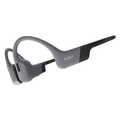 SHOKZ OpenSwim Pro hoofdtelefoon met beengeleiding, draadloze hoofdtelefoon met microfoon, IP68, draadloos opladen, Bluetooth 5.4, 32 GB MP3-opslag, 9 uur batterijduur bij hardlopen en zwemmen, grijs SHOKZ OpenSwim Pro hoofdtelefoon met beengeleiding, draadloze hoofdtelefoon met microfoon, IP68, draadloos opladen, Bluetooth 5.4, 32 GB MP3-opslag, 9 uur batterijduur bij hardlopen en zwemmen, grijs
