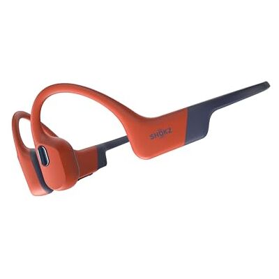 SHOKZ OpenSwim Pro hoofdtelefoon met beengeleiding, draadloze hoofdtelefoon met microfoon, IP68, draadloos opladen, Bluetooth 5.4, 32 GB MP3-opslag, 9 uur batterijduur bij hardlopen en zwemmen, rood SHOKZ OpenSwim Pro hoofdtelefoon met beengeleiding, draadloze hoofdtelefoon met microfoon, IP68, draadloos opladen, Bluetooth 5.4, 32 GB MP3-opslag, 9 uur batterijduur bij hardlopen en zwemmen, rood