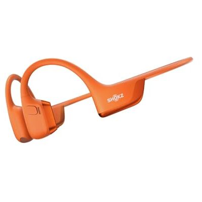 SHOKZ OpenRun Pro 2 Mini Beengeleidingshoofdtelefoon, draadloos, Bluetooth 5.3, ruisonderdrukkende microfoons, IP55 waterdicht, 12 uur batterijduur, USB-C snel opladen, oranje SHOKZ OpenRun Pro 2 Mini Beengeleidingshoofdtelefoon, draadloos, Bluetooth 5.3, ruisonderdrukkende microfoons, IP55 waterdicht, 12 uur batterijduur, USB-C snel opladen, oranje