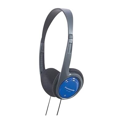 Panasonic RP-HT010E-A hoofdtelefoon (1,2 m, met klinkstekker) blauw Panasonic RP-HT010E-A hoofdtelefoon (1,2 m, met klinkstekker) blauw