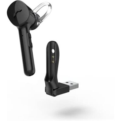 Hama MyVoice1300 microfoon Mono Bluetooth® hoofdtelefoon (in-ear, bandbreedte 20 Hz 20 kHz, micro bandbreedte 100 Hz 10 kHz, lading 2 uur voor 4 uur batterijduur, spraakbesturing) zwart Hama MyVoice1300 microfoon Mono Bluetooth® hoofdtelefoon (in-ear, bandbreedte 20 Hz 20 kHz, micro bandbreedte 100 Hz 10 kHz, lading 2 uur voor 4 uur batterijduur, spraakbesturing) zwart