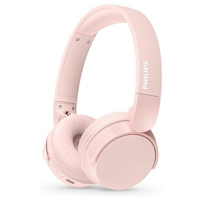 Philips TAH4209PK Over-Ear draadloze Bluetooth-hoofdtelefoon met passieve ruisonderdrukking, 55 uur speeltijd, natuurlijk geluid, heldere oproepen, dynamische bas, 2 uur USB-C opladen, roze Philips TAH4209PK Over-Ear draadloze Bluetooth-hoofdtelefoon met passieve ruisonderdrukking, 55 uur speeltijd, natuurlijk geluid, heldere oproepen, dynamische bas, 2 uur USB-C opladen, roze