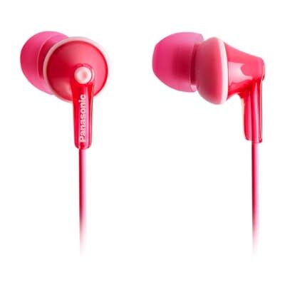 Panasonic RP-HJE125E-P In-ear hoofdtelefoon (Drie paar paspoorten, 10-24.000 Hz, 1,1 m kabel) roze Panasonic RP-HJE125E-P In-ear hoofdtelefoon (Drie paar paspoorten, 10-24.000 Hz, 1,1 m kabel) roze