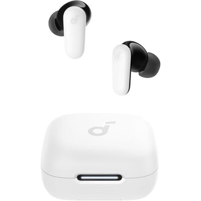 soundcore Anker P30i Noise Cancelling hoofdtelefoon, luide en intelligente ruisonderdrukking, krachtige bas, 45 uur batterijduur, 2-in-1 hoes en telefoonhouder, IP54, draadloze hoofdtelefoon soundcore Anker P30i Noise Cancelling hoofdtelefoon, luide en intelligente ruisonderdrukking, krachtige bas, 45 uur batterijduur, 2-in-1 hoes en telefoonhouder, IP54, draadloze hoofdtelefoon