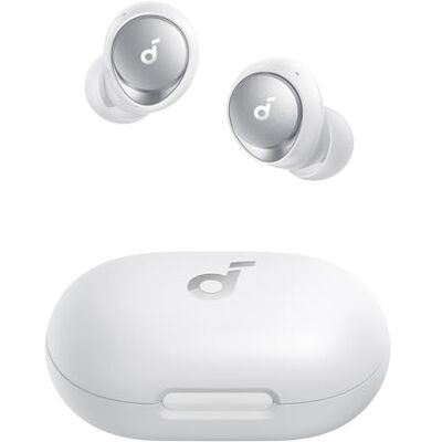 soundcore by Anker Space A40 draadloze oordopjes met actieve ruisonderdrukking, 50 u speeltijd, 10 u speeltijd na 1 lading, LDAC Hi-Res Sound, comfortabel, 6 microfoons, draadloos laden, snelladen Réduction de bruit jusqu'à 98 %, 50h de lecture, son Hi- soundcore by Anker Space A40 draadloze oordopjes met actieve ruisonderdrukking, 50 u speeltijd, 10 u speeltijd na 1 lading, LDAC Hi-Res Sound, comfortabel, 6 microfoons, draadloos laden, snelladen Réduction de bruit jusqu'à 98 %, 50h de lecture, son Hi-