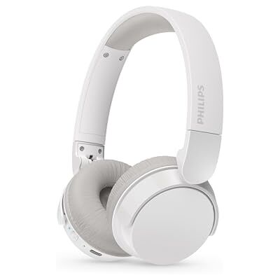 Philips TAH3209WH Over-Ear Lightweight On Ear Wireless Bluetooth hoofdtelefoon met passieve ruisonderdrukking 25 uur speeltijd, natuurlijk geluid, heldere oproepen, dynamische bas, 2 uur USB-C opladen wit Philips TAH3209WH Over-Ear Lightweight On Ear Wireless Bluetooth hoofdtelefoon met passieve ruisonderdrukking 25 uur speeltijd, natuurlijk geluid, heldere oproepen, dynamische bas, 2 uur USB-C opladen wit