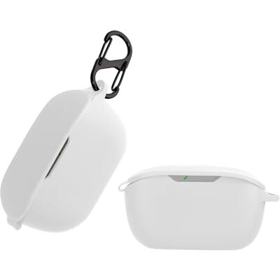 kwmobile Hoes compatibel met JBL WAVE BUDS hoes hoofdtelefoon hoes siliconen beschermhoes wit kwmobile Hoes compatibel met JBL WAVE BUDS hoes hoofdtelefoon hoes siliconen beschermhoes wit