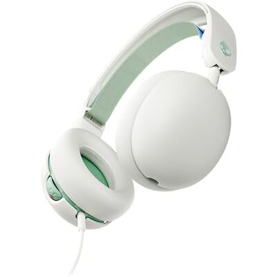 Skullcandy Grom bedrade hoofdtelefoon, volumebeperkende audio, comfortabele pasvorm, opvouwbaar, ontworpen voor kinderen vanaf 6 jaar, praktisch voor reizen met 3,5 mm stekker, geïntegreerde microfoon Skullcandy Grom bedrade hoofdtelefoon, volumebeperkende audio, comfortabele pasvorm, opvouwbaar, ontworpen voor kinderen vanaf 6 jaar, praktisch voor reizen met 3,5 mm stekker, geïntegreerde microfoon