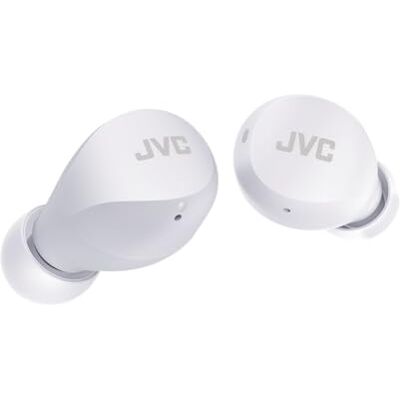 JVC Gumy Mini echte draadloze hoofdtelefoon, 23 uur batterijduur, Bluetooth 5.1, compact en licht, waterdicht (IPX4), HA-Z66T-W (wit) JVC Gumy Mini echte draadloze hoofdtelefoon, 23 uur batterijduur, Bluetooth 5.1, compact en licht, waterdicht (IPX4), HA-Z66T-W (wit)