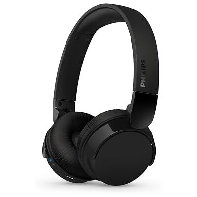 Philips TAH4209BK Over-Ear draadloze Bluetooth-hoofdtelefoon met passieve ruisonderdrukking, 55 uur speeltijd, natuurlijk geluid, heldere oproepen, dynamische bas, 2 uur USB-C opladen, zwart Philips TAH4209BK Over-Ear draadloze Bluetooth-hoofdtelefoon met passieve ruisonderdrukking, 55 uur speeltijd, natuurlijk geluid, heldere oproepen, dynamische bas, 2 uur USB-C opladen, zwart