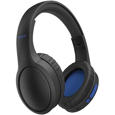 Hama Bluetooth-hoofdtelefoon (on-ear hoofdtelefoon, ANC-hoofdtelefoon met ruisonderdrukking, 23 uur batterij, oorkussens, gevoerde hoofdband, draadloze hoofdtelefoon, bluetooth-hoofdtelefoon met Hama Bluetooth-hoofdtelefoon (on-ear hoofdtelefoon, ANC-hoofdtelefoon met ruisonderdrukking, 23 uur batterij, oorkussens, gevoerde hoofdband, draadloze hoofdtelefoon, bluetooth-hoofdtelefoon met