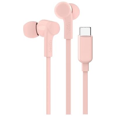 Belkin SoundForm Bedrade hoofdtelefoon met USB-C-aansluiting (in-ear hoofdtelefoon met microfoon, voor iPhone 15, iPad mini, Galaxy 24, Android enz., met USB-C-aansluiting, roze) Belkin SoundForm Bedrade hoofdtelefoon met USB-C-aansluiting (in-ear hoofdtelefoon met microfoon, voor iPhone 15, iPad mini, Galaxy 24, Android enz., met USB-C-aansluiting, roze)
