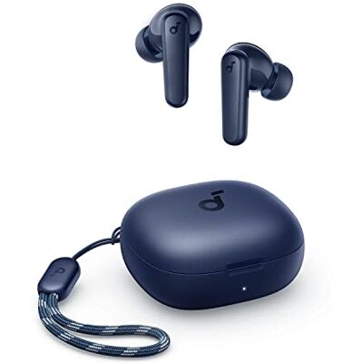 soundcore Anker P20i Draadloze Bluetooth-hoofdtelefoon, True Wireless Bluetooth 5.3, 10 mm drivers met grote bas, 30 uur speeltijd, IPX5 waterdicht, EQ, 2 microfoons voor heldere oproepen soundcore Anker P20i Draadloze Bluetooth-hoofdtelefoon, True Wireless Bluetooth 5.3, 10 mm drivers met grote bas, 30 uur speeltijd, IPX5 waterdicht, EQ, 2 microfoons voor heldere oproepen