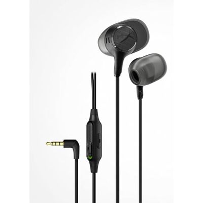 HyperX Cloud Earbuds III Casque de jeu avec microphone, tailles XS à L, contrôles, multiplateforme, noir HyperX Cloud Earbuds III Casque de jeu avec microphone, tailles XS à L, contrôles, multiplateforme, noir