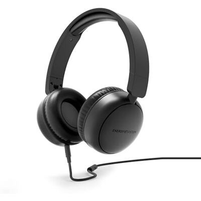 Energy Sistem Soundspire Hoofdband (100% gerecycled kunststof, afneembare kabel, microfoon, spraakassistent) zwart Energy Sistem Soundspire Hoofdband (100% gerecycled kunststof, afneembare kabel, microfoon, spraakassistent) zwart