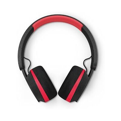 Philips Audio TAA6219BK sporthoofdtelefoon, Solar Powered Self Charging On Ear Bluetooth Headphones 80 uur batterijreserve, ideaal voor werk, hardlopen en andere sporten zwart en rood Philips Audio TAA6219BK sporthoofdtelefoon, Solar Powered Self Charging On Ear Bluetooth Headphones 80 uur batterijreserve, ideaal voor werk, hardlopen en andere sporten zwart en rood
