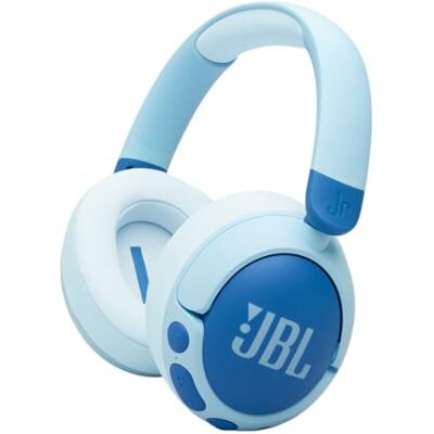 JBL Junior 470 NC, draadloze over-ear hoofdtelefoon voor kinderen, blauw JBL Junior 470 NC, draadloze over-ear hoofdtelefoon voor kinderen, blauw