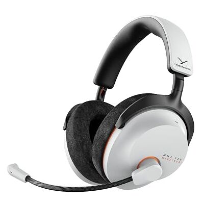 beyerdynamic MMX 230 Wireless Gaming Headset, ANC 60h autonomie Arctic Bluetooth® 6.0, 60 uur batterijduur, verwisselbare batterij en firmware-update beschikbaar via de app beyerdynamic MMX 230 Wireless Gaming Headset, ANC 60h autonomie Arctic Bluetooth® 6.0, 60 uur batterijduur, verwisselbare batterij en firmware-update beschikbaar via de app