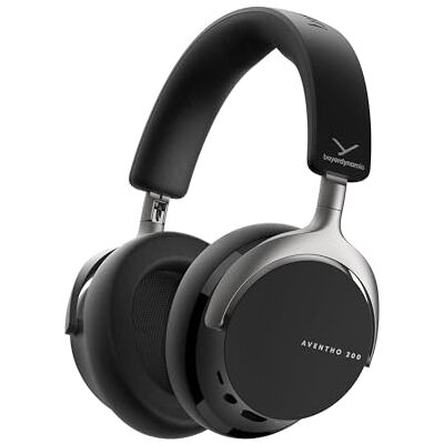 beyerdynamic AVENTHO 200 Draadloze hoofdtelefoon met ruisonderdrukking, 60 uur batterijduur, verwisselbare oorkussens, kleur zwart, nieuwe update beschikbaar via de app beyerdynamic AVENTHO 200 Draadloze hoofdtelefoon met ruisonderdrukking, 60 uur batterijduur, verwisselbare oorkussens, kleur zwart, nieuwe update beschikbaar via de app