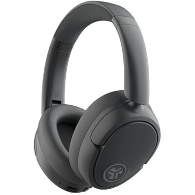 JLab JBuds LUX ANC Draadloze Bluetooth-hoofdtelefoon, opvouwbaar, ruisonderdrukking, actieve Supra-oortelefoon, met microfoon voor muziek en thuiswerk, 70 uur batterijduur, grafiet JLab JBuds LUX ANC Draadloze Bluetooth-hoofdtelefoon, opvouwbaar, ruisonderdrukking, actieve Supra-oortelefoon, met microfoon voor muziek en thuiswerk, 70 uur batterijduur, grafiet