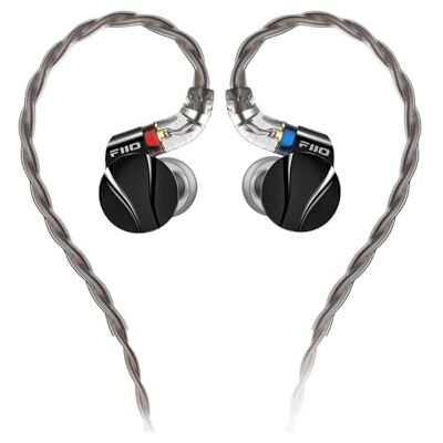 FiiO FD15 Magnalium Dynamic Driver IEM (zwart) FiiO FD15 Magnalium Dynamic Driver IEM (zwart)