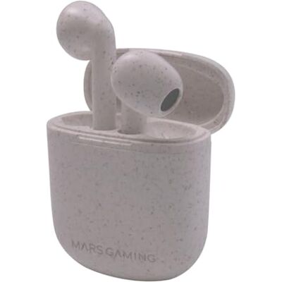 Mars Gaming Gaming MHI-ECO, milieuvriendelijke TWS draadloze hoofdtelefoon, Bluetooth 5.1, microfoon, biologisch materiaal Wheat Straw Mars Gaming Gaming MHI-ECO, milieuvriendelijke TWS draadloze hoofdtelefoon, Bluetooth 5.1, microfoon, biologisch materiaal Wheat Straw