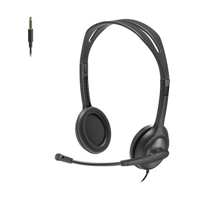 Logitech H111 stereo hoofdtelefoon met 3,5 mm jack plug voor EDU Logitech H111 stereo hoofdtelefoon met 3,5 mm jack plug voor EDU