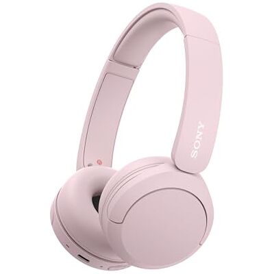 Sony WH-CH520 draadloze on-ear hoofdtelefoon, hoogwaardig geluid, licht ontwerp, tot 50 uur batterijduur, snel opladen, equalizer, heldere oproepkwaliteit, iOS en Android, roze Sony WH-CH520 draadloze on-ear hoofdtelefoon, hoogwaardig geluid, licht ontwerp, tot 50 uur batterijduur, snel opladen, equalizer, heldere oproepkwaliteit, iOS en Android, roze