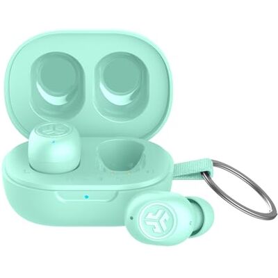 JLab JBuds Mini Draadloze Hoofdtelefoon Oordopjes Bellen/Muziek Bluetooth Bluetooth in-ear hoofdtelefoon, 20 uur batterijduur, hoofdtelefoon met microfoon, oplaadcase, multipoint, EQ3 JLab JBuds Mini Draadloze Hoofdtelefoon Oordopjes Bellen/Muziek Bluetooth Bluetooth in-ear hoofdtelefoon, 20 uur batterijduur, hoofdtelefoon met microfoon, oplaadcase, multipoint, EQ3